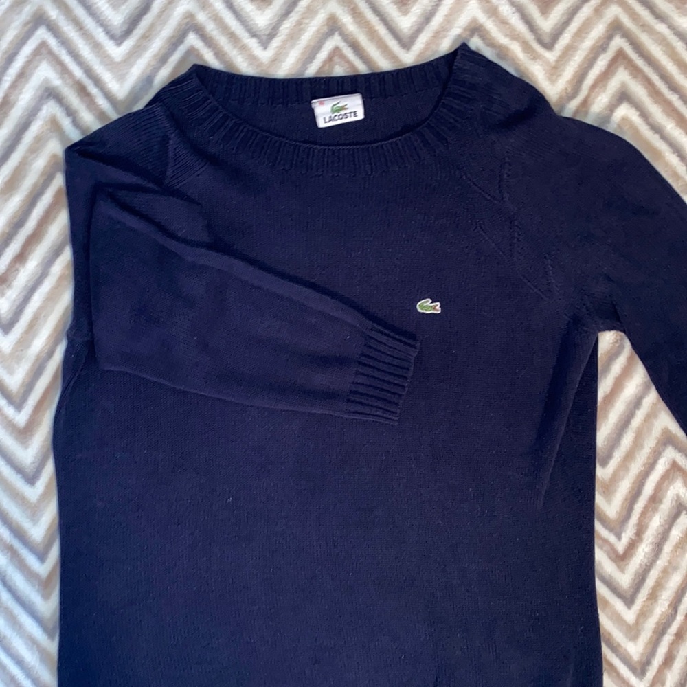 Lacoste crew neck sweater